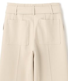BEIGE， LAUREL / ワイドクロップドパンツ