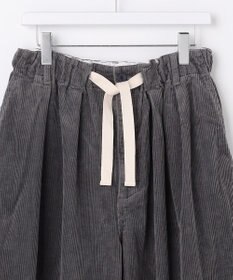 J.PRESS YORK STREET 【UNISEX】コーデュロイ 2タックワイドパンツ
