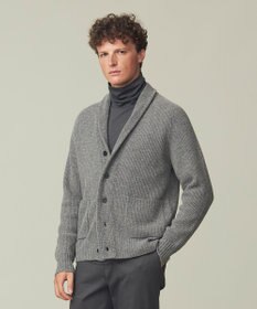 J.PRESS MEN 【WEB限定】畔編み ショールカーディガン