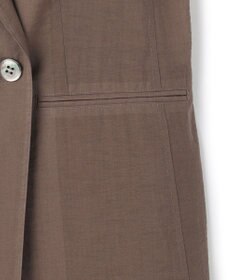 23区 【先行予約】ナイロンコットンシアーボイル ダブルジャケット