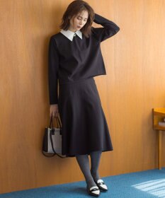 組曲 【WEB限定】ELENA襟付き セットアップワンピ