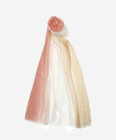 ORuKuBET GRADATION CASHMERE STOLE