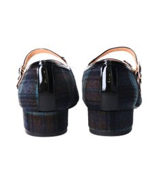 INTER-CHAUSSURES 【FABIO RUSCONI】ダブルストラップビジューバックルパンプス