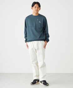 SHARE PARK MENS 【UVカット・吸水速乾・ストレッチ・軽量・アンチピリング 】ダンボールクルーネックスウェット（L・XLサイズ）