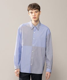 JOSEPH HOMME コットンナイロンブロック　シャツ