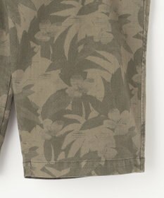 JOSEPH ABBOUD 【イタリア素材/製品染め】ボタニカルヘリンボンプリント ショーツ
