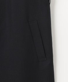 自由区 【接触冷感・速乾・UVカット・撥水・防シワ】リネンライクツイル ロングジレ