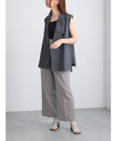 Te chichi サイドオープンライトジレ