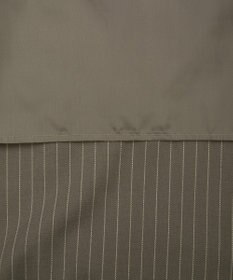 CRAFT STANDARD BOUTIQUE レース付きピンストライプジャンパースカート