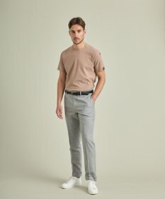 GOTAIRIKU ロングセラー【洗える/折り目加工/シワになりにくい/ウエストアジャスター】ウォッシャブル サマーウール100％パンツ_限定色(ノータック)23/24年モデル