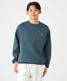 SHARE PARK MENS 【UVカット・吸水速乾・ストレッチ・軽量・アンチピリング 】ダンボールクルーネックスウェット（L・XLサイズ）