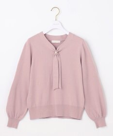 ANY SIS 【洗える】ボウタイ ニット