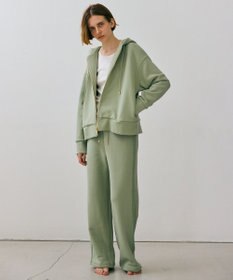 BEIGE， 【BEIGE,ecru/WEB限定・洗える】RIB TOPS /  コットンシルクロングスリーブトップス