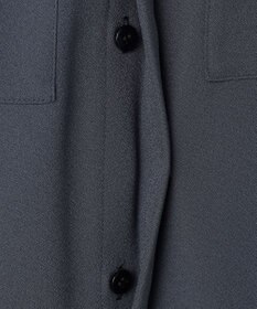 ICB 【先行予約】 FluidBackSatin シャツワンピース