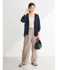 Green Parks 接触冷感　きれいシルエットパンツ（ワイド）