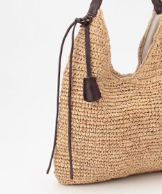 自由区 ラフィアワンショルダー バッグ