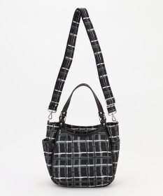 Y'SACCS ドローイングチェック2WAYミニトート