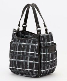 Y'SACCS ドローイングチェック2WAYミニトート