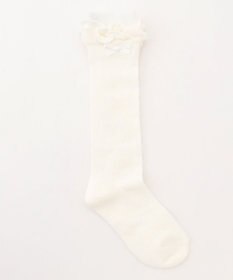 ANY KIDS リボンジャガード　ハイソックス