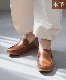 Pointer 本革インヒールローファー