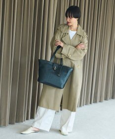 TOPKAPI 【Breath TOPKAPI】RIPPLE LOCK  リプルロック レザーコンビ トート バッグ