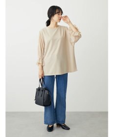 Green Parks マジョリカドッキング７分袖プルオーバー