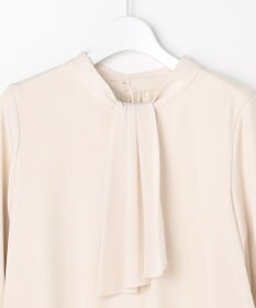 ANY SIS L 【4WAY・裏起毛】エニポカ ボウタイ ブラウス