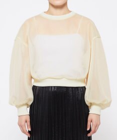 uncrave シアー ラッセル トップス（uncrave WHITE）