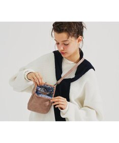 genten アンティーコ×LIBERTY 口金ミニポシェット