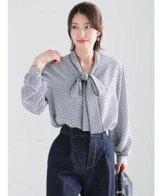 Te chichi パターンアソートボウタイブラウス《2026 spring catalog item》