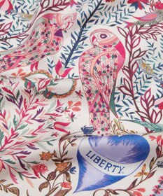 LIBERTY. ストールン ハート シルクスカーフ 45
