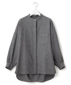 J.PRESS YORK STREET 【WOMEN】バンドカラーブラウス