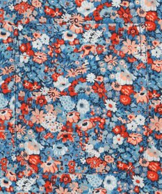 JOSEPH ABBOUD 【洗える】リバティプリント シャツ