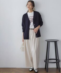 組曲 L 【加藤ローサさん着用】プリントロング Tシャツ