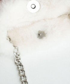 WEGO ファーチェーンミニショルダー