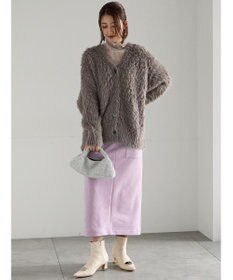 Te chichi スウェードタイトスカート