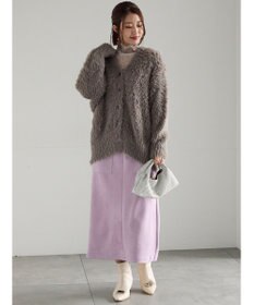 Te chichi スウェードタイトスカート