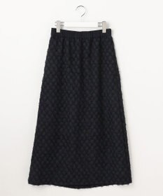 自由区 L 【セットアップ対応】ワッシャーカットジャカード スカート