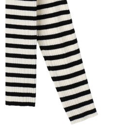 Green Parks ボーダーアソートモックネックニットプルオーバー