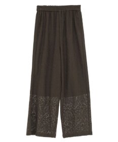 earth music&ecology レースイージーパンツ