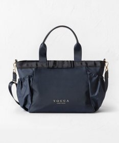 DUAL RIBBON NYLON TOTE L トートバッグ L / TOCCA | ファッション通販 ...