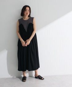 Green Parks ・ＳＵＧＡＲ　ＳＰＯＯＮ　ギャザーノースリーブワンヒ