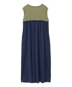 Green Parks ・ＳＵＧＡＲ　ＳＰＯＯＮ　ギャザーノースリーブワンヒ