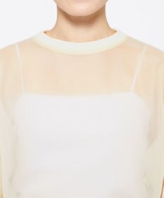 uncrave シアー ラッセル トップス（uncrave WHITE）