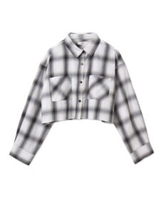 WEGO オンブレチェックショートシャツ