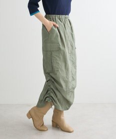 Green Parks シャイニーカーゴスカート