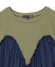 Green Parks ・ＳＵＧＡＲ　ＳＰＯＯＮ　ギャザーノースリーブワンヒ