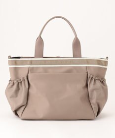 TOCCA DUAL RIBBON NYLON TOTE L トートバッグ L