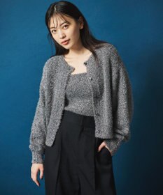 uncrave ラメ シャギー ニット バンドゥ（uncrave STANDARD）