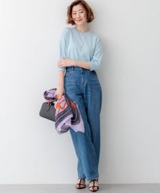 23区 S 【先行予約/見上愛さん着用】キュプラコットン プルオーバー ニット